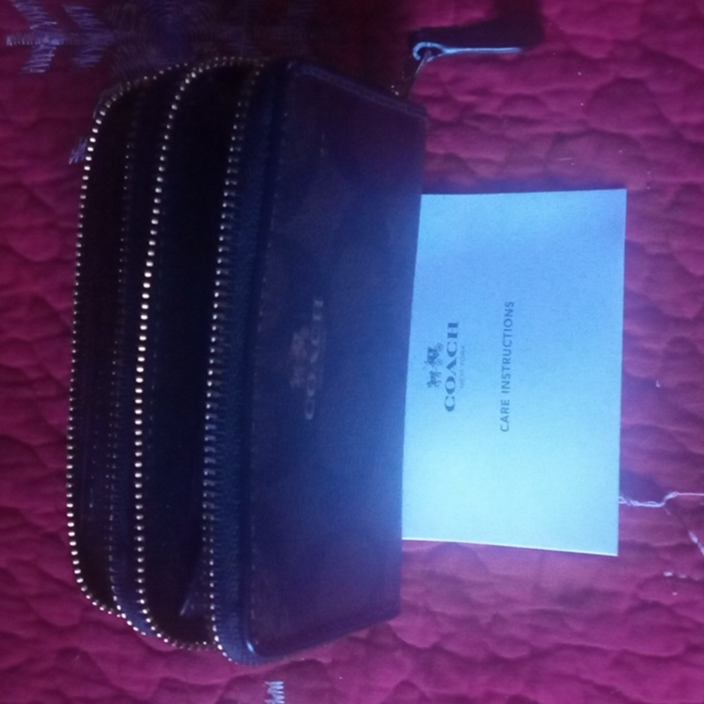 Coach card holder